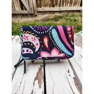 Vera Bradley Mini Square Floral Wallet/Purse